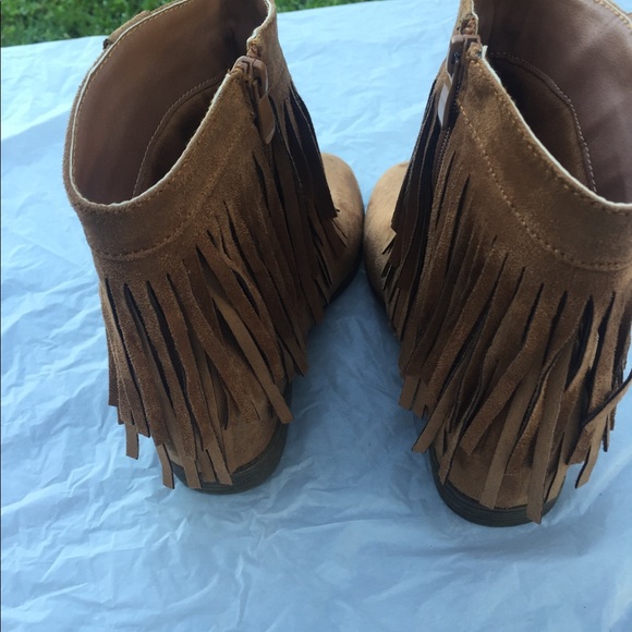 Godiva Ankle Fringe Boot - Picture 8 of 8